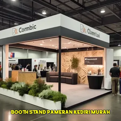 booth stand pameran kediri murah